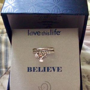 Guardian Angel Ring Size 8 by Love this Life
